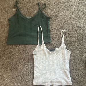 Brandy Melville Crop Tanks - Set of two